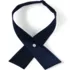 Girls Solid Cross Tie, Front
