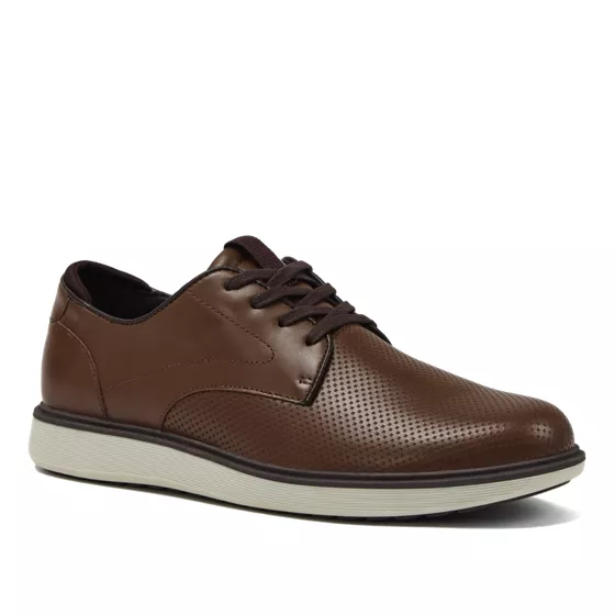 Men's Leather Lace Up Derby Oxfords - primary