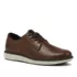 School Uniform Men's Wide Width Leather Lace Up Derby Oxfords, alternative image