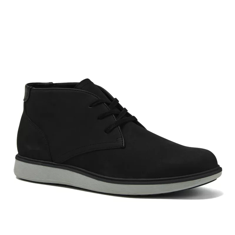 Men's Nubuck Chukka Lace Up Boots, alternative image