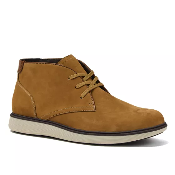 Men's Nubuck Chukka Lace Up Boots - primary