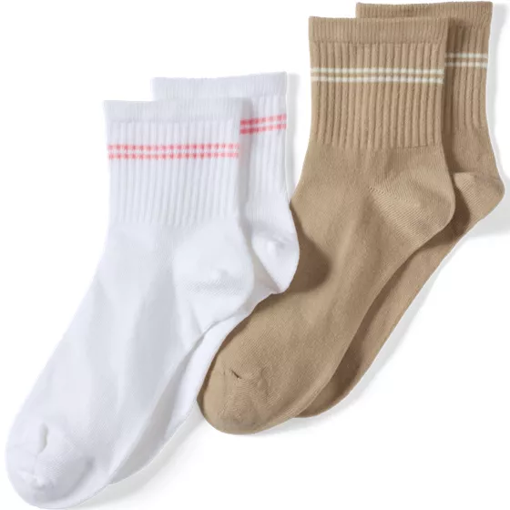 Women's Quarter Crew Socks 2 Pack - primary