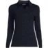 Women's Supima Micro Modal Long Sleeve Convertible Collar Top, alternative image
