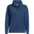 School Uniform Women's French Rib Bedford Quarter Zip Pullover Top, Front