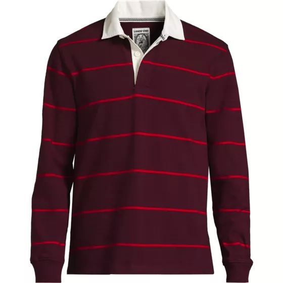 School Uniform Unisex Long Sleeve Rugby Shirt - primary