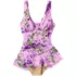 Women's SlenderSuit Grecian Mini Swim Dress, alternative image