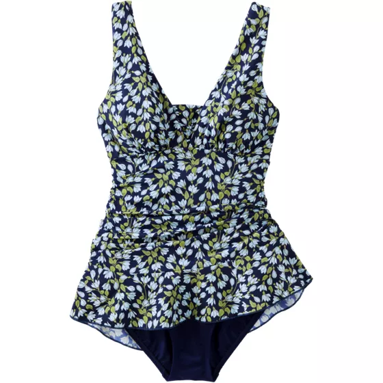 Women's Long Torso SlenderSuit Grecian Mini Swim Dress - primary