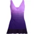 Women's Plus Size SlenderSuit Grecian Mini Swim Dress, Front