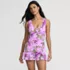 Women's SlenderSuit Grecian Mini Swim Dress, Front