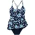 Womens Tugless QuickDry Strappy Back Mini Swim Dress, alternative image