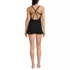 Womens Tugless QuickDry Strappy Back Mini Swim Dress, Back