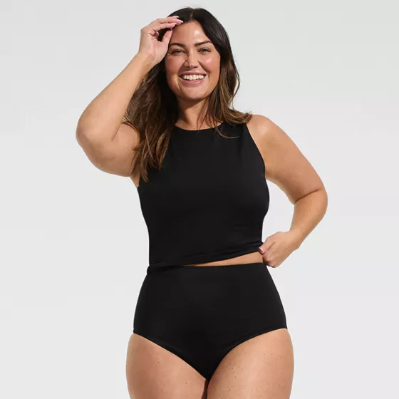 Women's Plus Size Tugless Portrait Back Set - primary