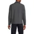 Unisex Soft Shell Collared Half Zip Pullover Top, Back