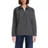 Unisex Soft Shell Collared Half Zip Pullover Top, Front