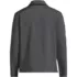 Unisex Soft Shell Collared Half Zip Pullover Top, Back