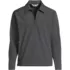 Unisex Soft Shell Collared Half Zip Pullover Top, Front