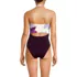 Women's Tugless Halter Monokini High Leg One Piece Swimsuit, Back