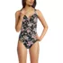 Women's Sweetheart Underwire Wrap One Piece Swimsuit, Front