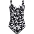 Women's Sweetheart Underwire Wrap One Piece Swimsuit, Front