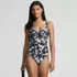 Women's Sweetheart Underwire Wrap One Piece Swimsuit, alternative image