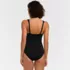 Women's Sweetheart Underwire Wrap One Piece Swimsuit, Back
