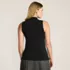 Women's Sleeveless Polished Essentials Mock Neck Top, Back