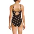 Women's V-Neck High Leg Strappy Back One Piece, Back