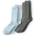 Women's Fuzzy Boot Socks 2 Pack, Front
