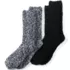 Women's Fuzzy Boot Socks 2 Pack, Front