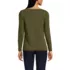 Women's Petite Long Sleeve Polished Essentials Boatneck Top, Back