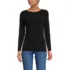 Women's Long Sleeve Polished Essentials Boatneck Top, Front