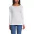 Women's Long Sleeve Polished Essentials Boatneck Top, Front