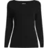 Women's Long Sleeve Polished Essentials Boatneck Top, Front