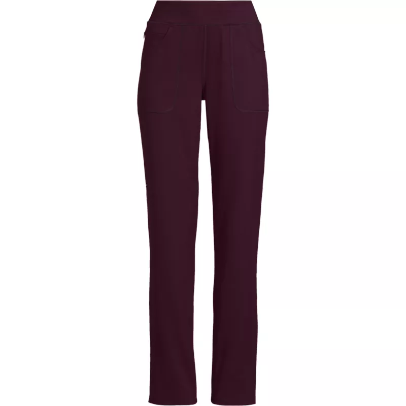 Women's Active Hi Impact 5 Pocket High Rise Straight Leg Pants, Front