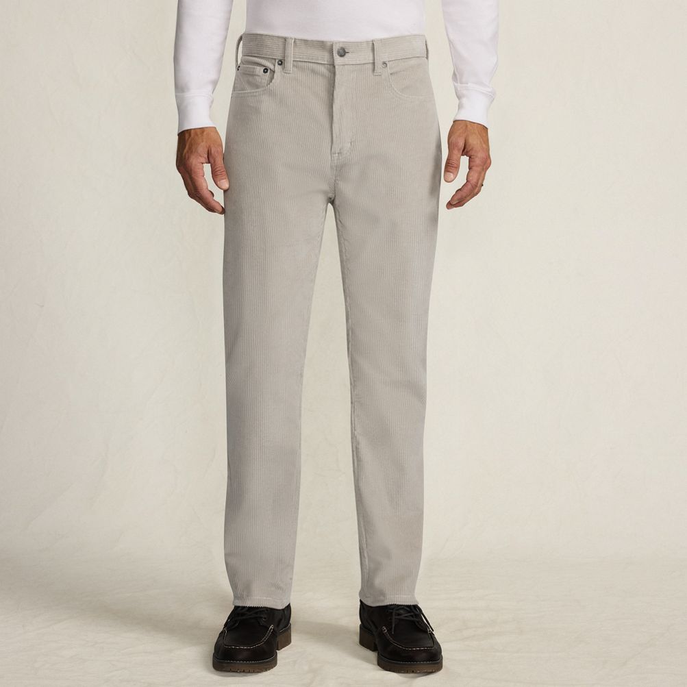 Men's Wide Wale Corduroy Classic Straight Fit 5 Pocket Pant