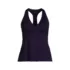 Women's Long Torso V-neck Racerback Flutter Tankini, Front