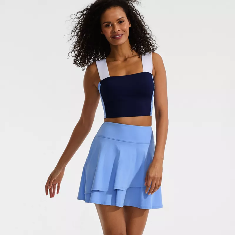 Women's Square Neck Midkini Top , alternative image