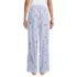 Women's Poplin Wide Leg Sleep Pants, Back