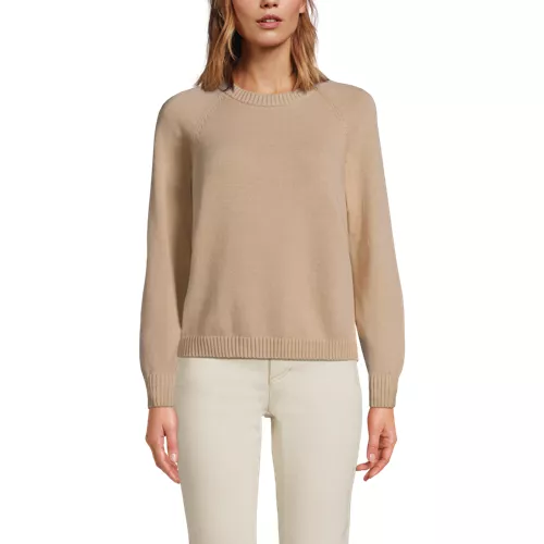 Women's Drifter Raglan Crew Sweater, Front