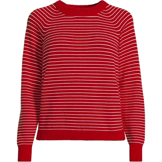 Women's Petite Drifter Raglan Crew Sweater - primary