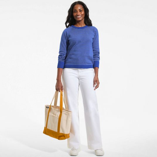 Womens Regular Blue Sweaters | Lands' End