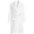 Women's Soft Terry Long Sleeve Knee Length Robe, Front