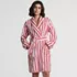 Women's Soft Terry Long Sleeve Knee Length Robe, alternative image