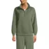 Women's Serious Sweats Relaxed Quarter Zip Pullover Sweatshirt, Front