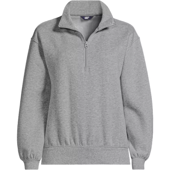 Women's Serious Sweats Relaxed Quarter Zip Pullover Sweatshirt - primary