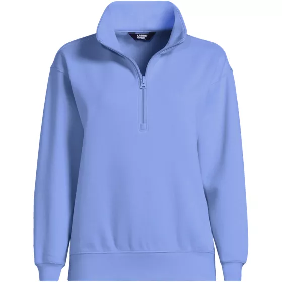 Women's Plus Size Serious Sweats Relaxed Quarter Zip Pullover Sweatshirt - primary