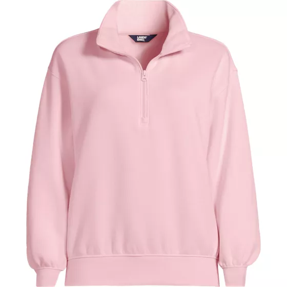 Women's Serious Sweats Relaxed Quarter Zip Pullover Sweatshirt - primary