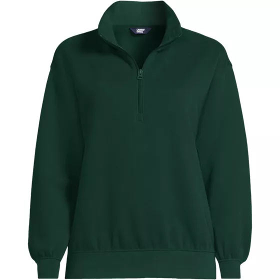Women's Serious Sweats Relaxed Quarter Zip Pullover Sweatshirt - primary