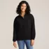 Women's Serious Sweats Relaxed Quarter Zip Pullover Sweatshirt, Front