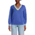 Women's Drifter Set in Sleeve Vneck Sweater, Front